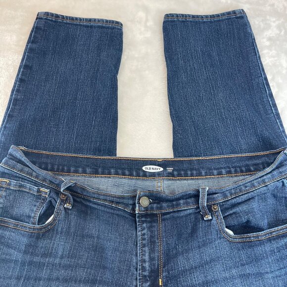Old Navy Curvy Skinny Jeans Women's Plus Size 16 Blue‎ Denim Cotton Medium Wash - Picture 5 of 12